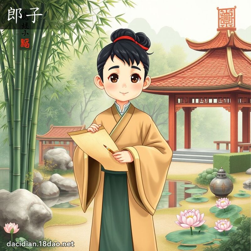 郎子 - 國語大辭典配圖