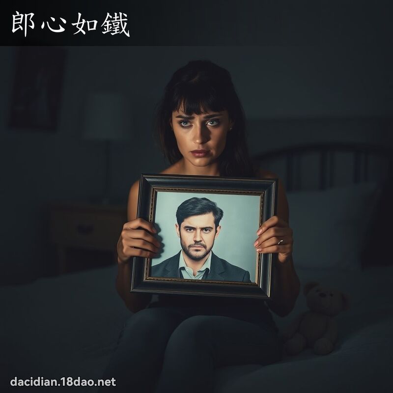 郎心如鐵 - 國語大辭典配圖