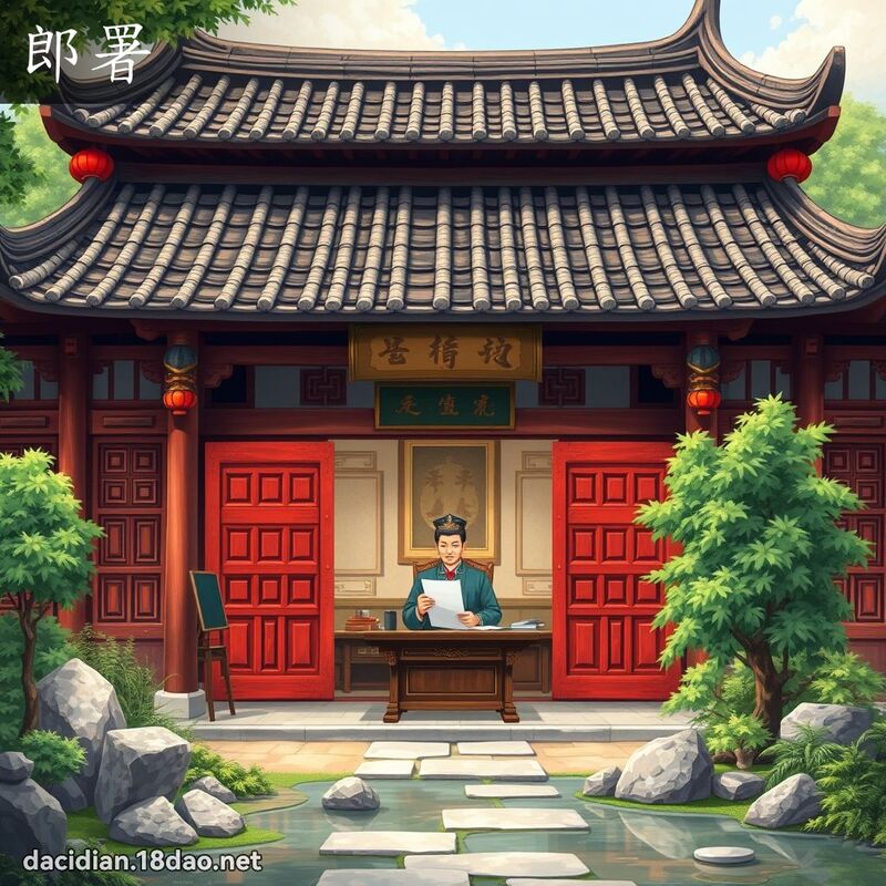 郎署 - 国语大辞典配图