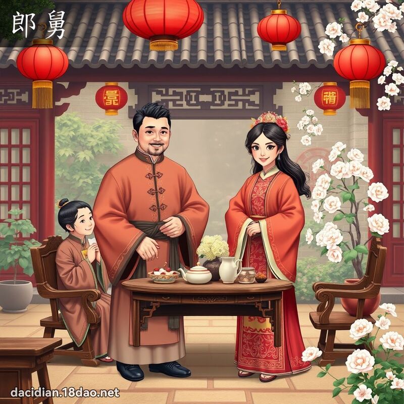 郎舅 - 国语大辞典配图