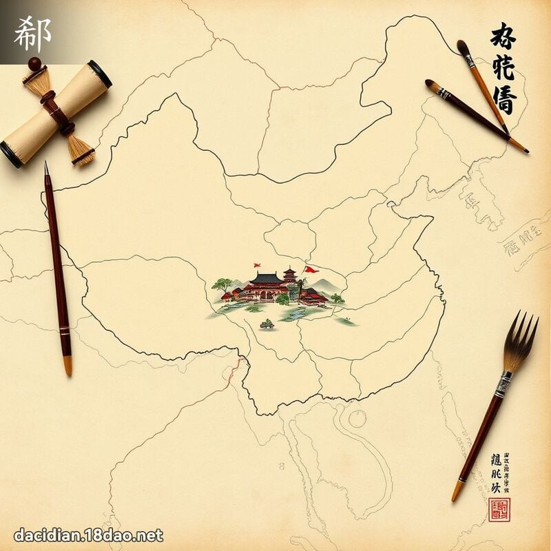 郗 - 國語大辭典配圖