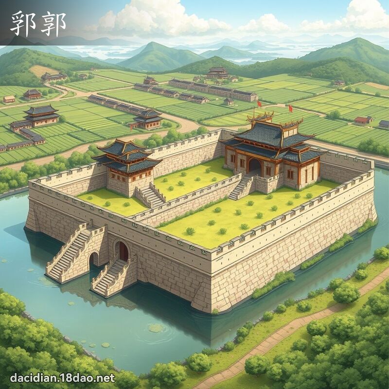 郛郭 - 國語大辭典配圖