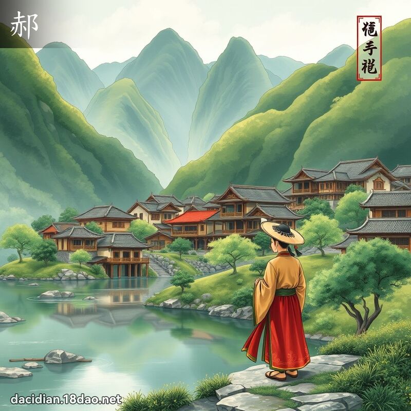 漢字: 郝 (多音字)