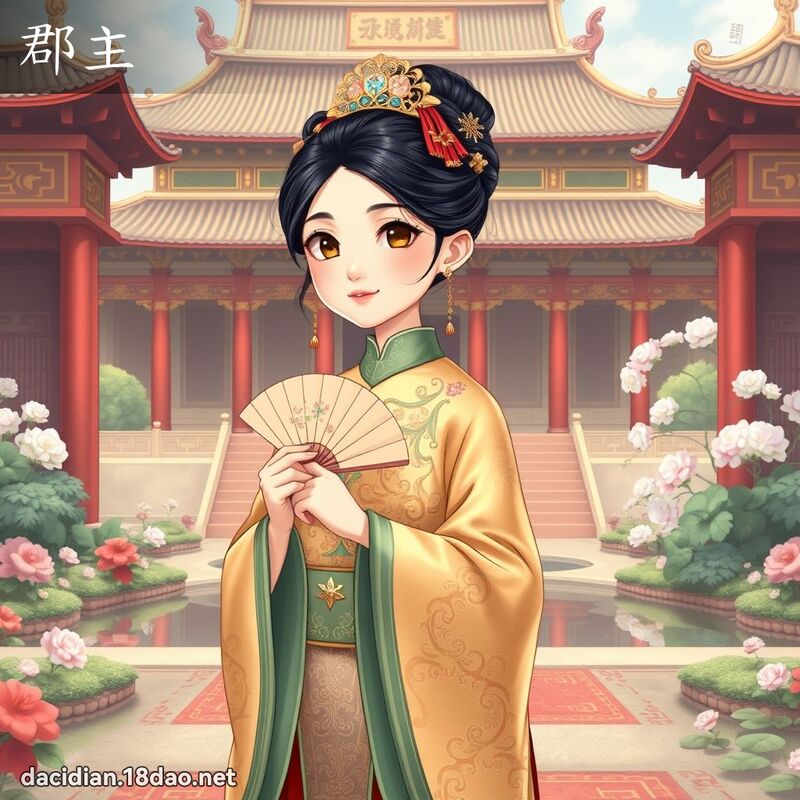 郡主 - 国语大辞典配图