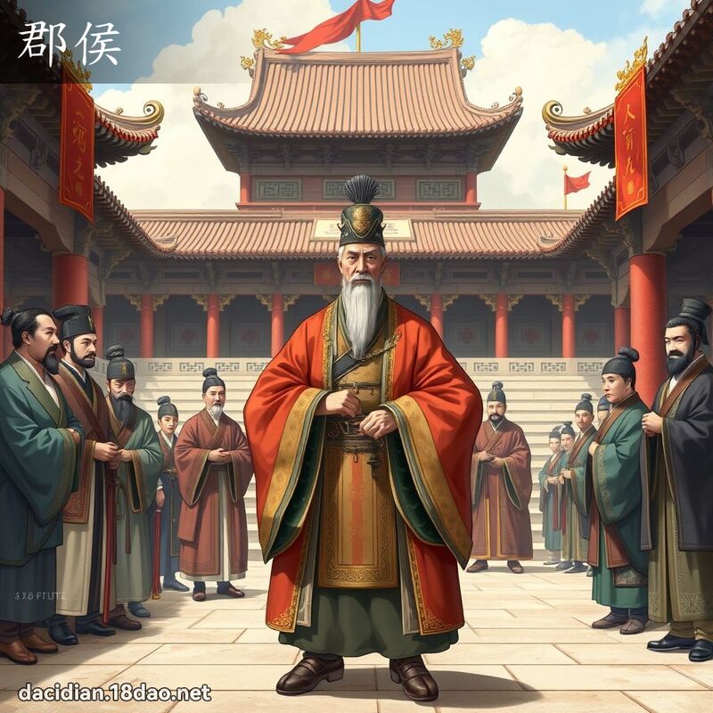 郡侯 - 國語大辭典配圖