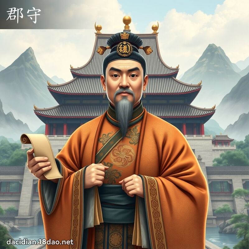 郡守 - 國語大辭典配圖