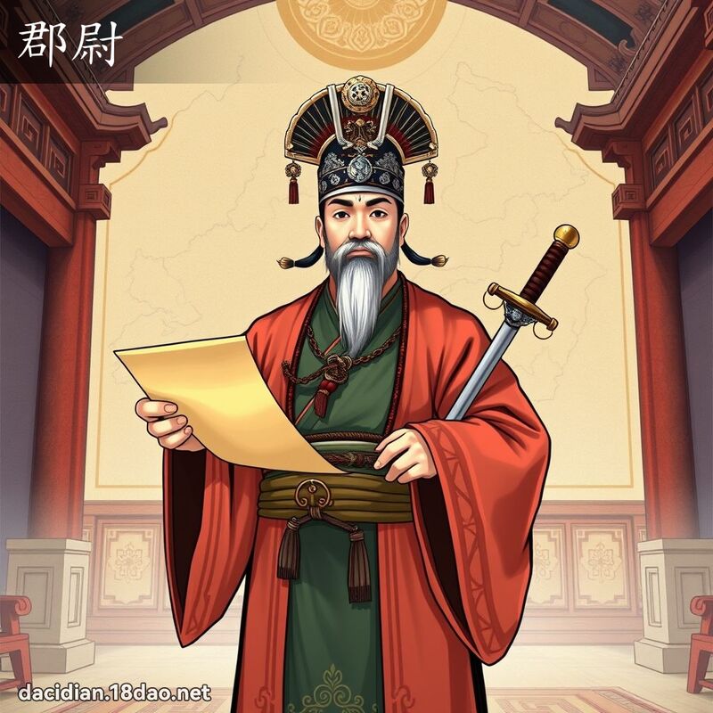郡尉 - 国语大辞典配图