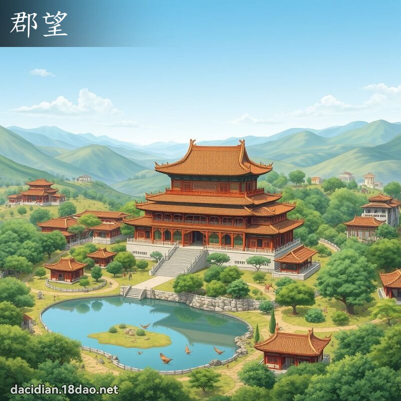 郡望 - 國語大辭典配圖
