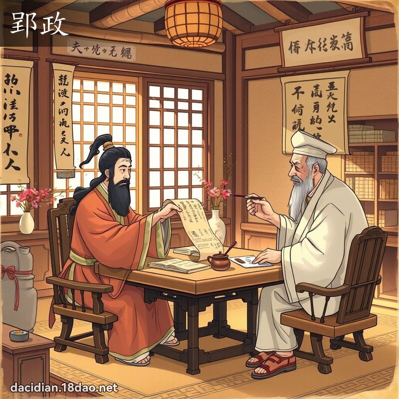 郢政 - 国语大辞典配图