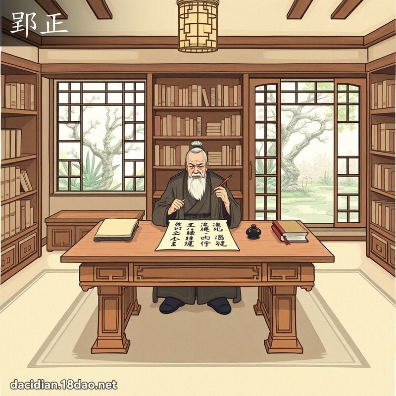 郢正 - 国语大辞典配图