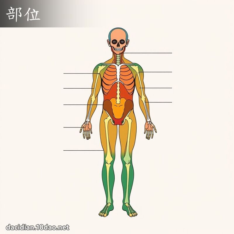 部位 - 國語大辭典配圖