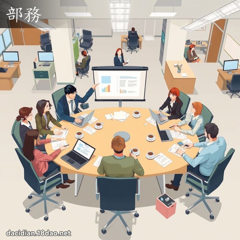 部务 - 国语大辞典配图