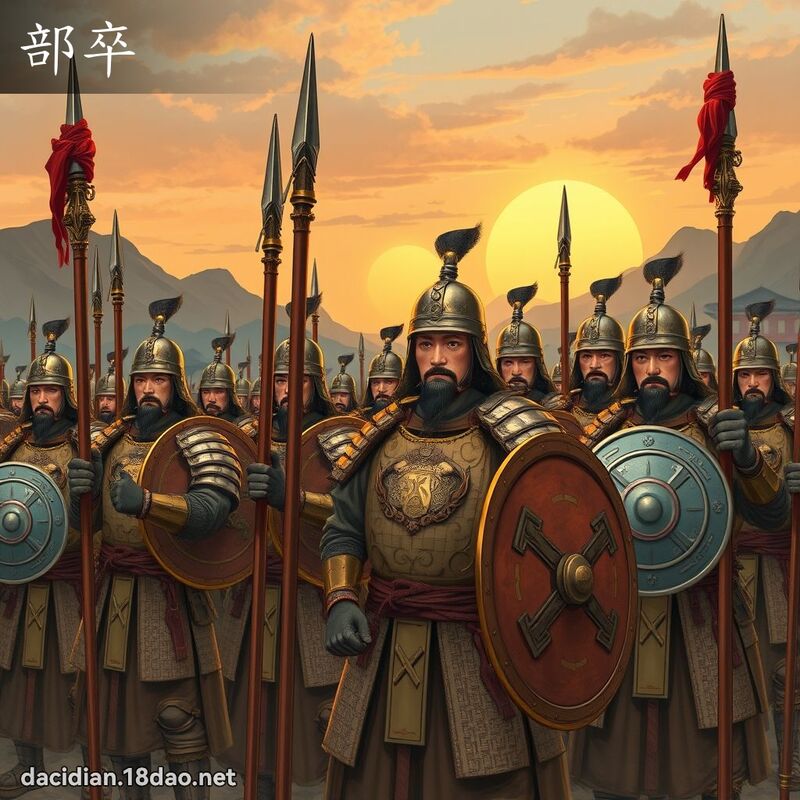 部卒 - 国语大辞典配图