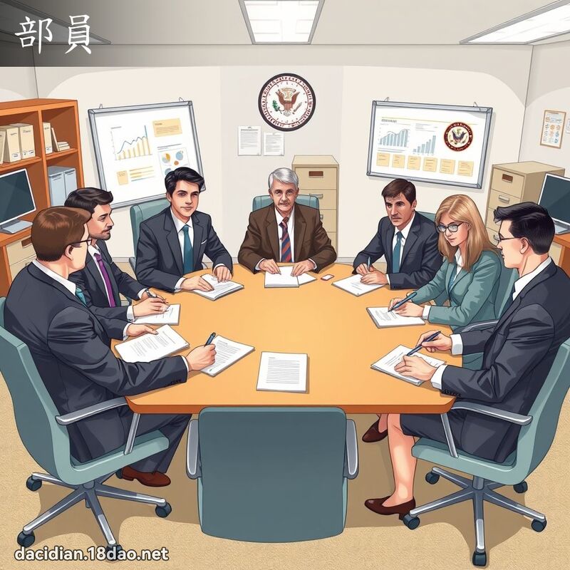 部员 - 国语大辞典配图