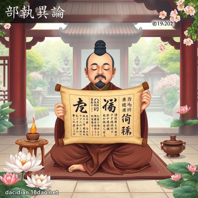 部執異論 - 國語大辭典配圖