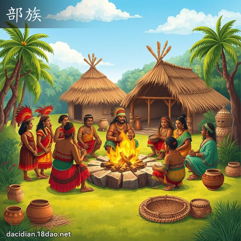 部族 - 國語大辭典配圖