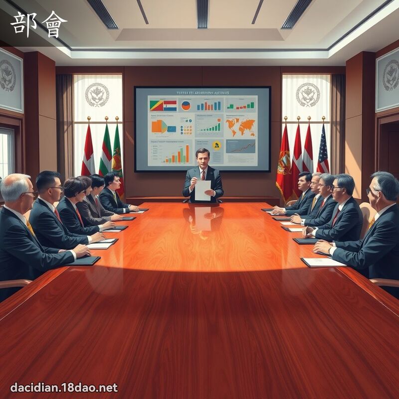 部会 - 国语大辞典配图