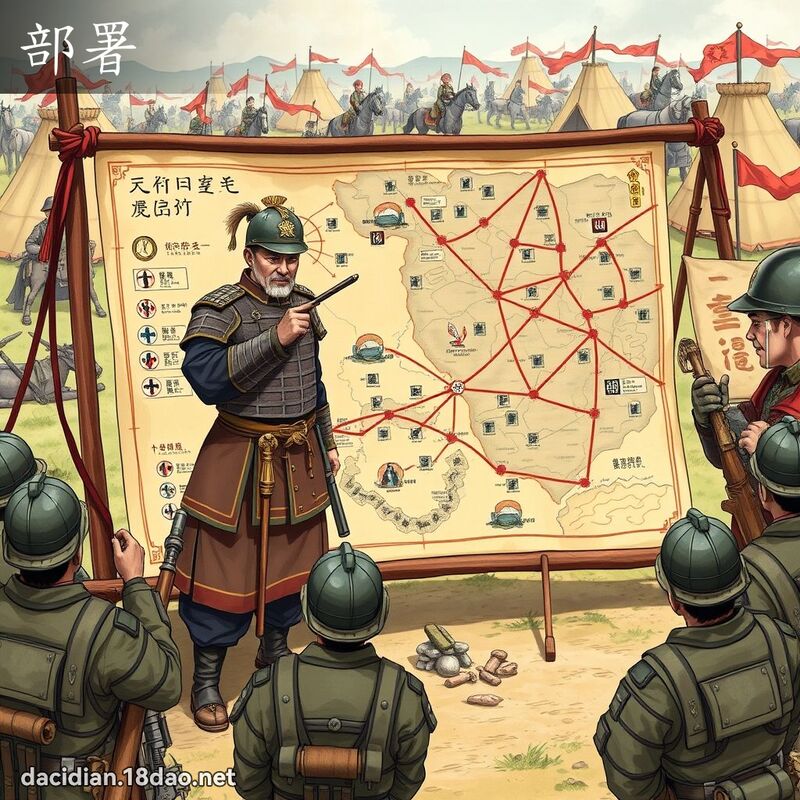 部署 - 國語大辭典配圖