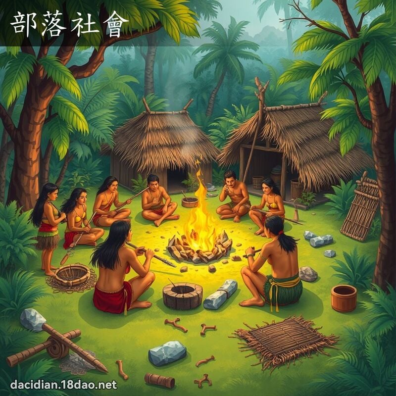 部落社会 - 国语大辞典配图