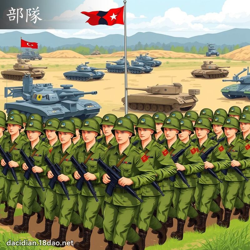 部队 - 国语大辞典配图