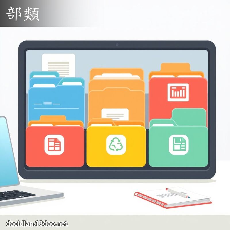 部类 - 国语大辞典配图