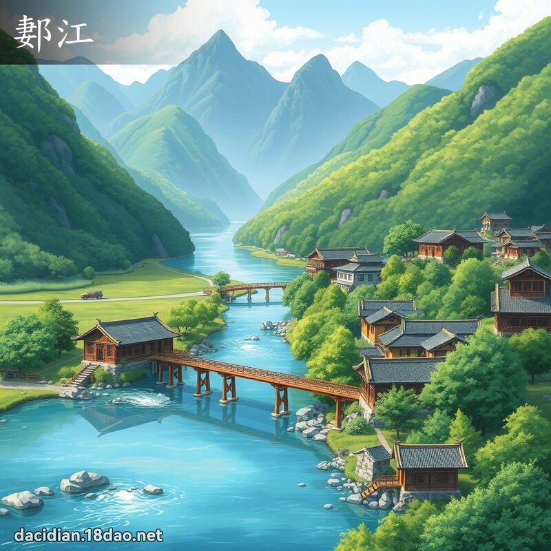 郪江 - 国语大辞典配图