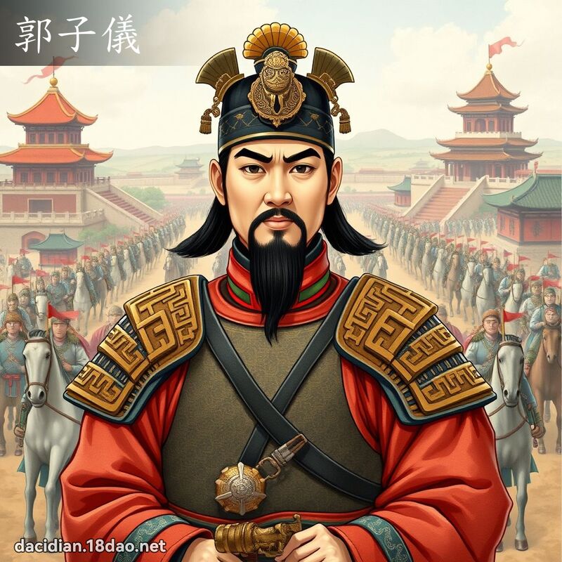 郭子儀 - 國語大辭典配圖