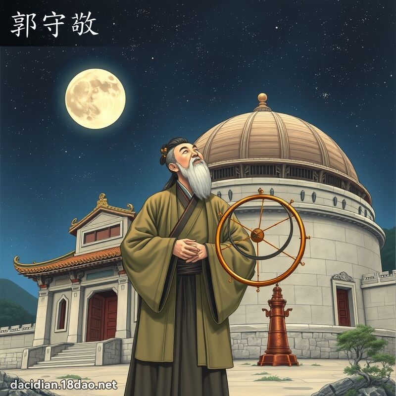 郭守敬 - 国语大辞典配图