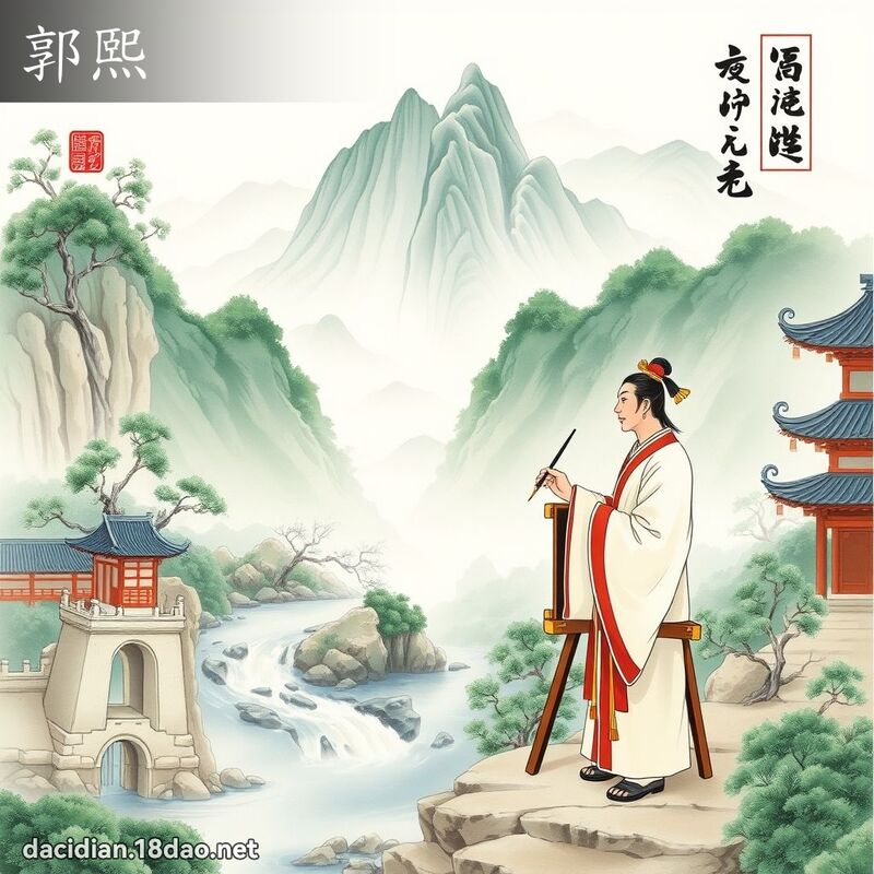 郭熙 - 國語大辭典配圖