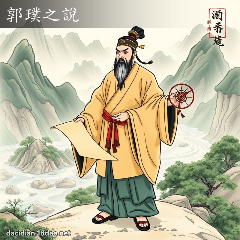 郭璞之说 - 国语大辞典配图