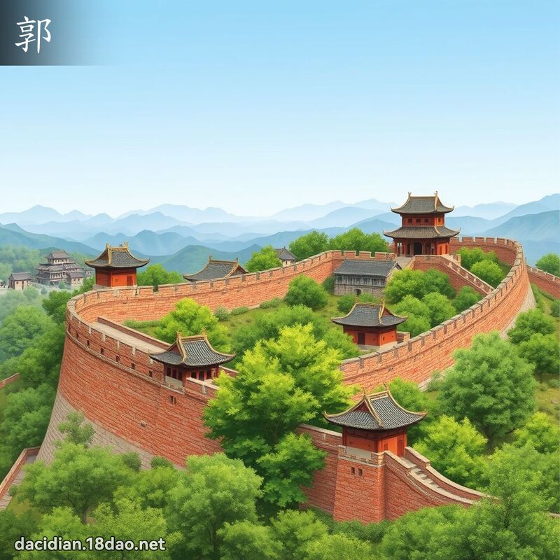 郭 - 国语大辞典配图