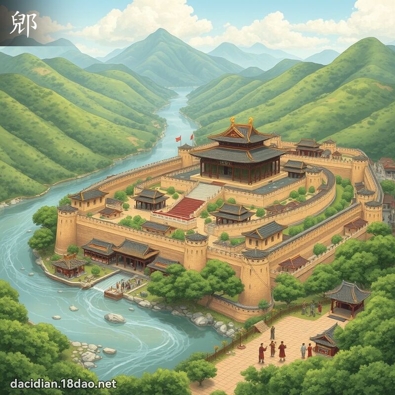 郳 - 国语大辞典配图