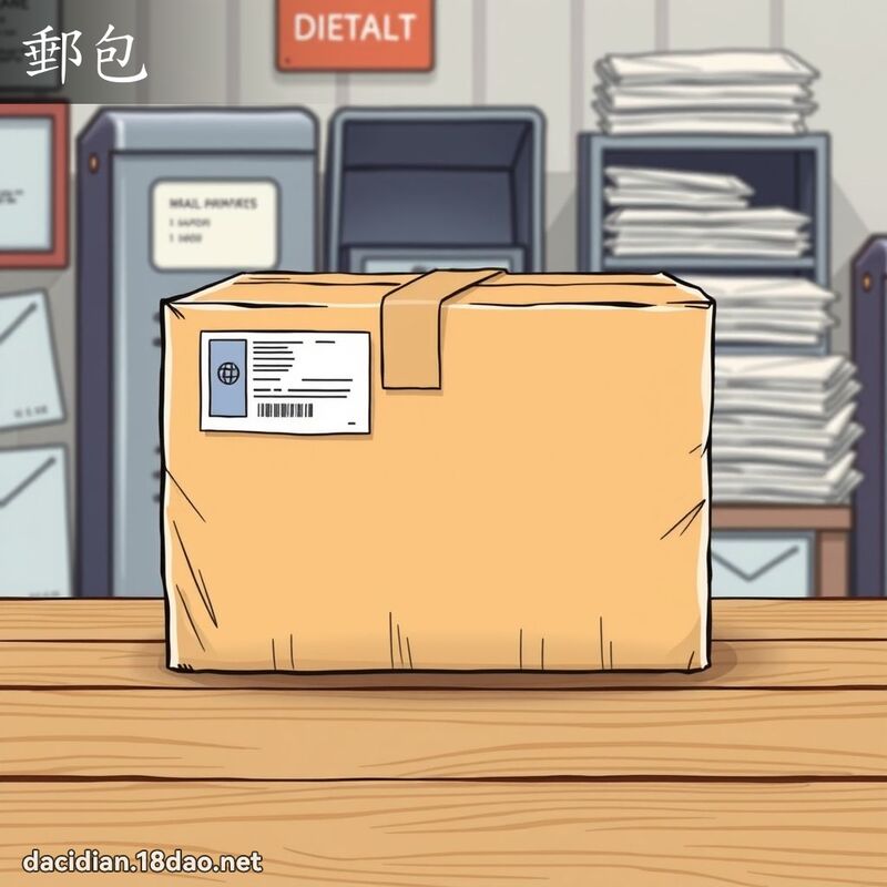 邮包 - 国语大辞典配图