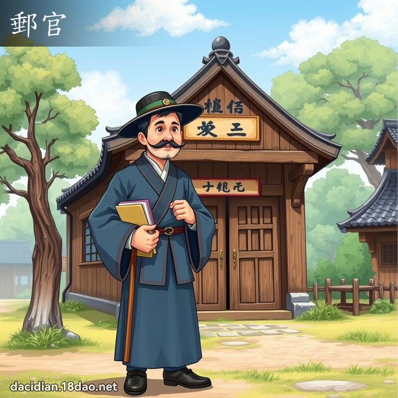 邮官 - 国语大辞典配图