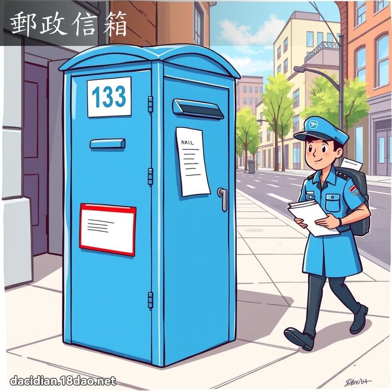 郵政信箱 - 國語大辭典配圖