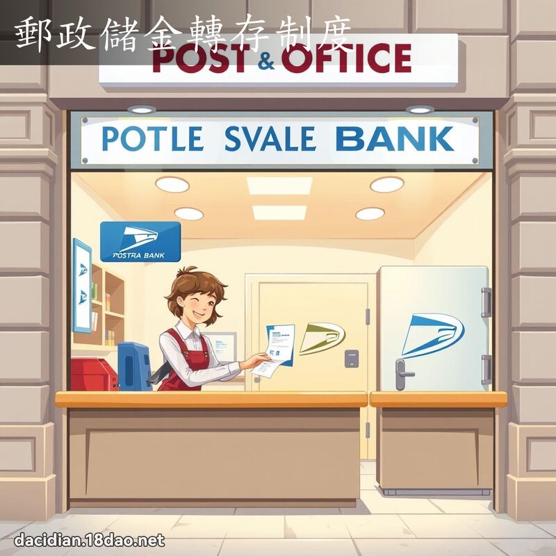 郵政儲金轉存制度 - 國語大辭典配圖