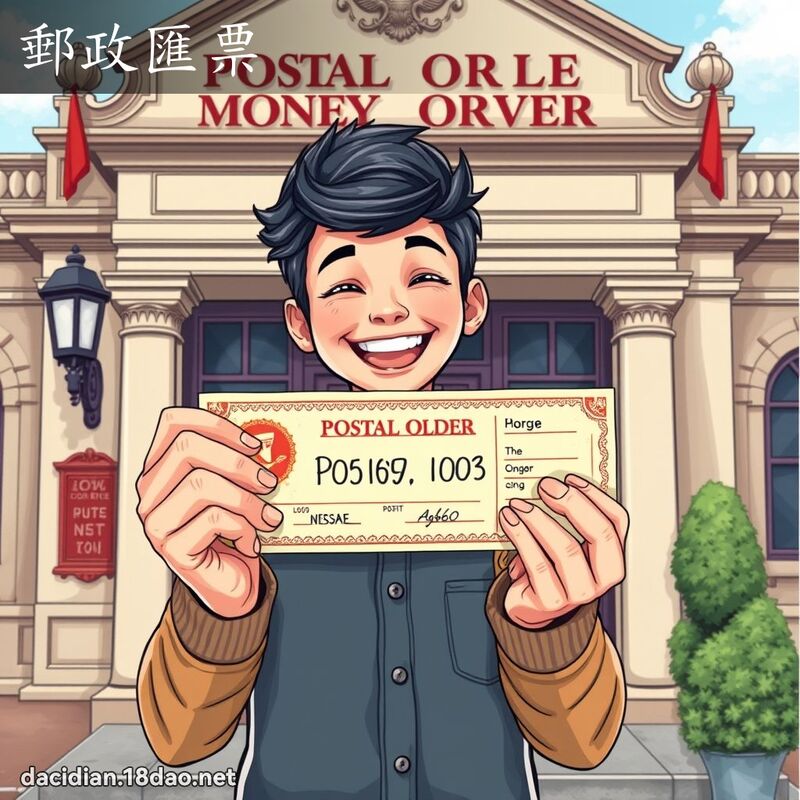 郵政匯票 - 國語大辭典配圖