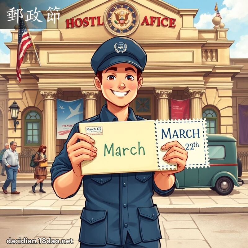 郵政節 - 國語大辭典配圖