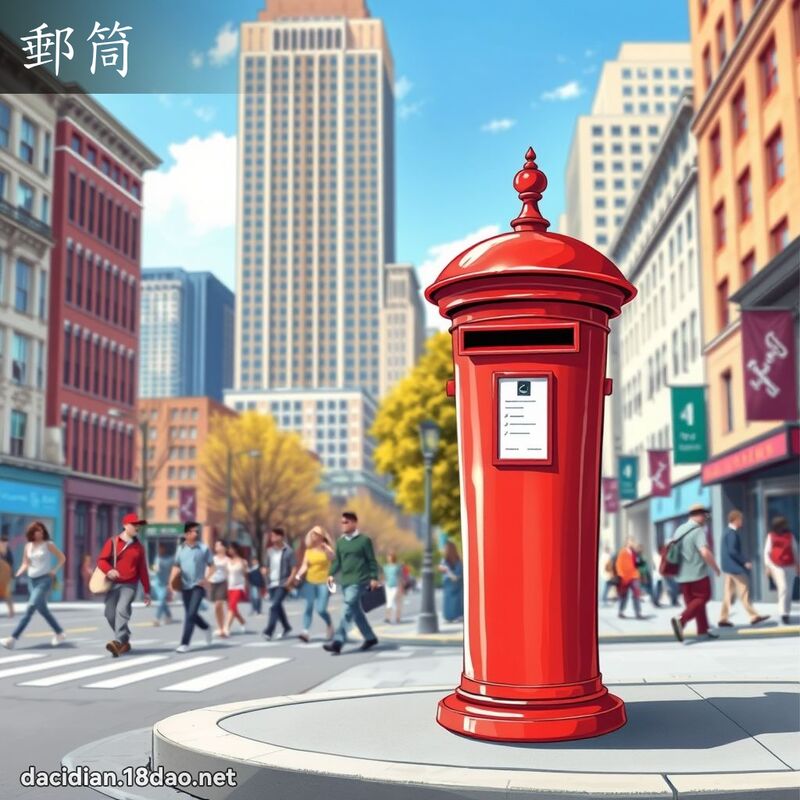 郵筒 - 國語大辭典配圖