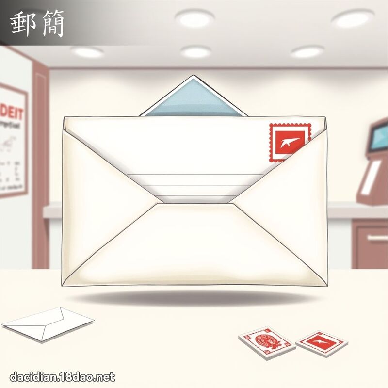 邮简 - 国语大辞典配图