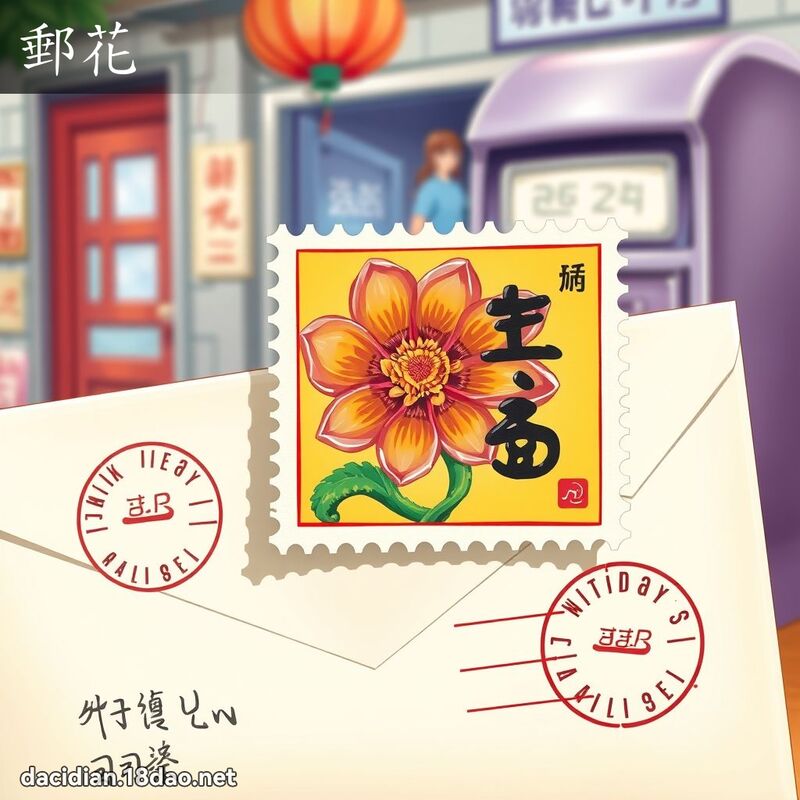 郵花 - 國語大辭典配圖