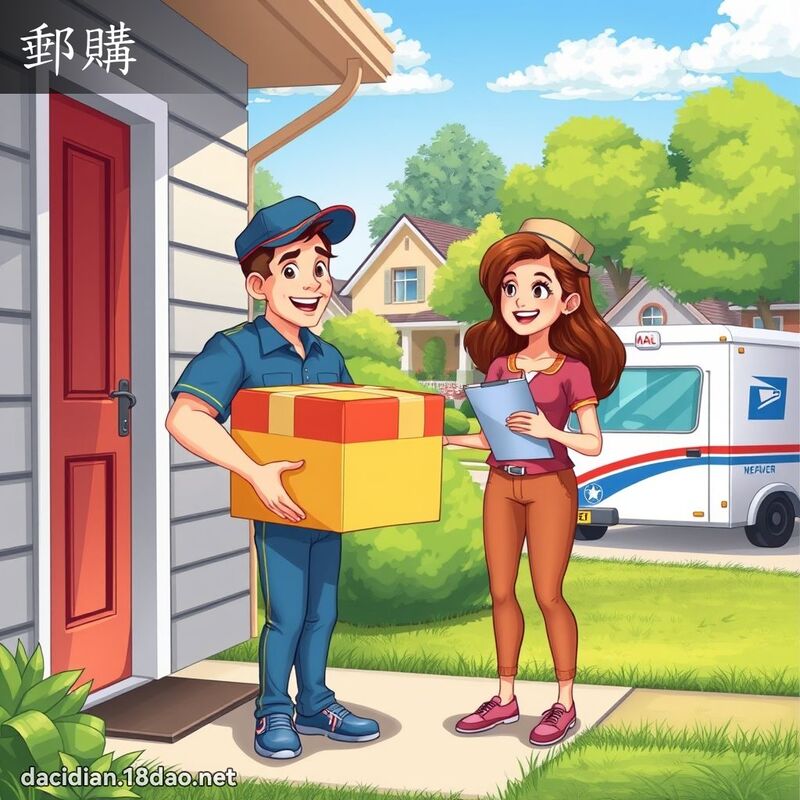 郵購 - 國語大辭典配圖