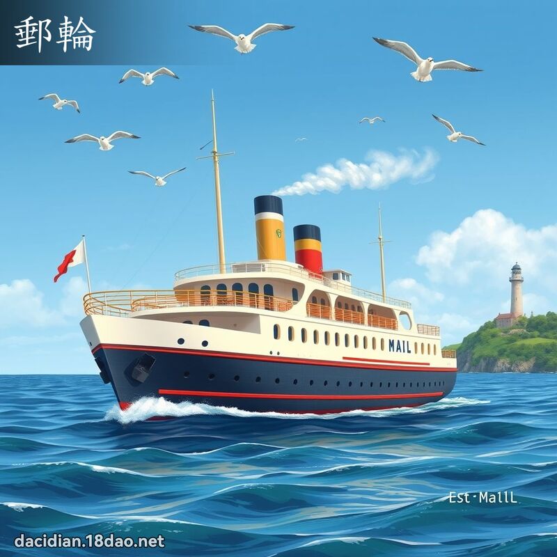 邮轮 - 国语大辞典配图