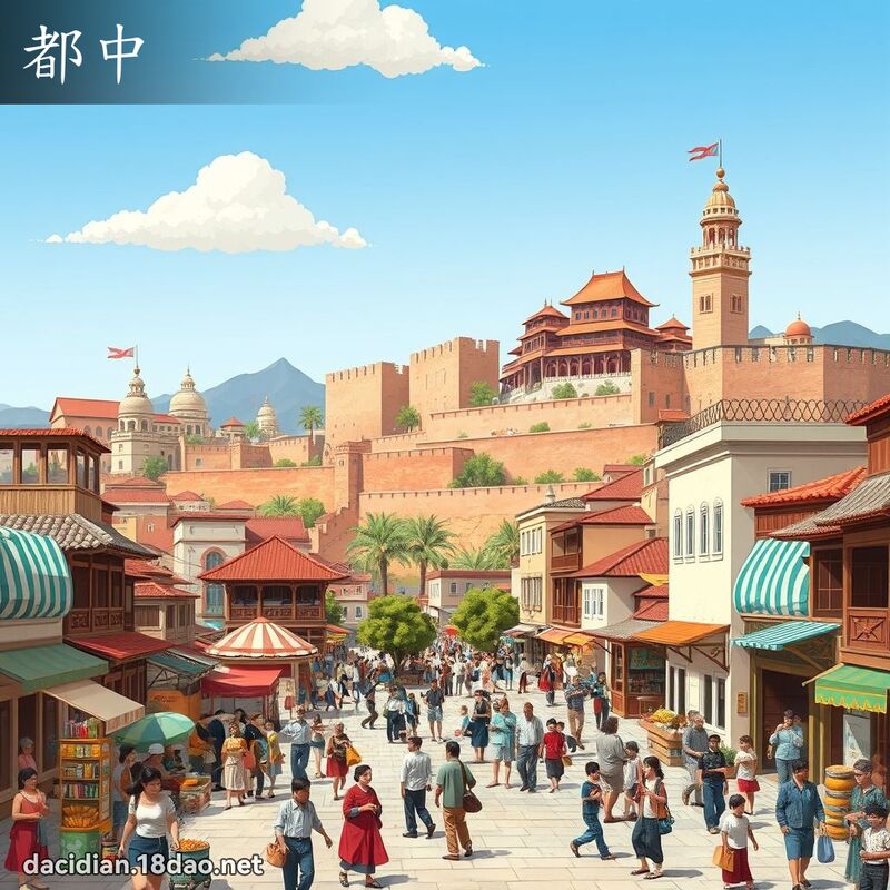 都中 - 国语大辞典配图