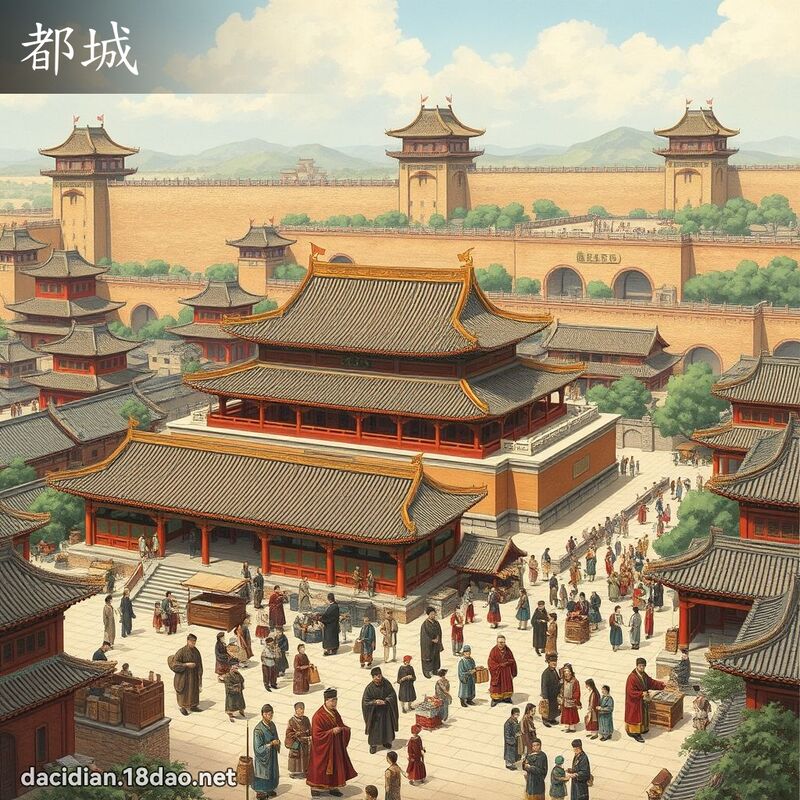 都城 - 国语大辞典配图
