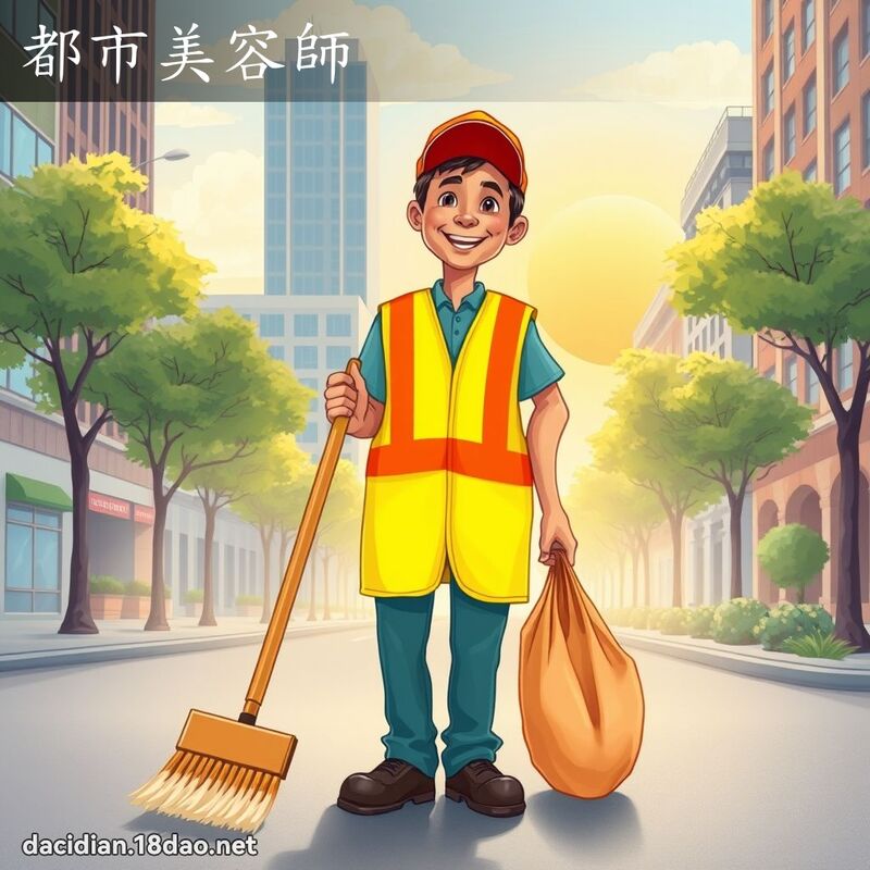 都市美容師 - 國語大辭典配圖