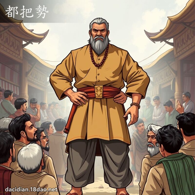 都把勢 - 國語大辭典配圖