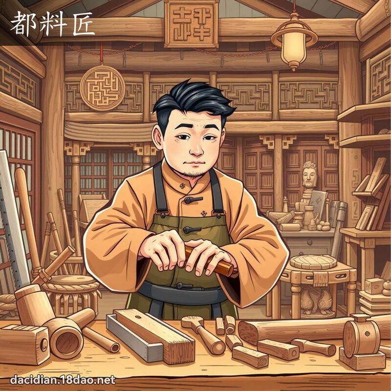 都料匠 - 国语大辞典配图