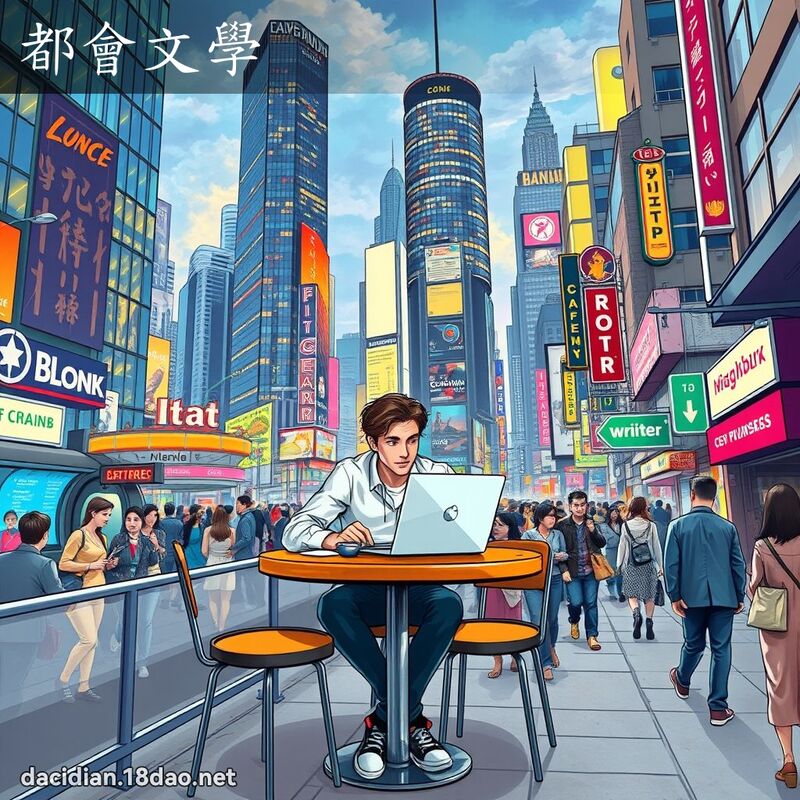 都会文学 - 国语大辞典配图