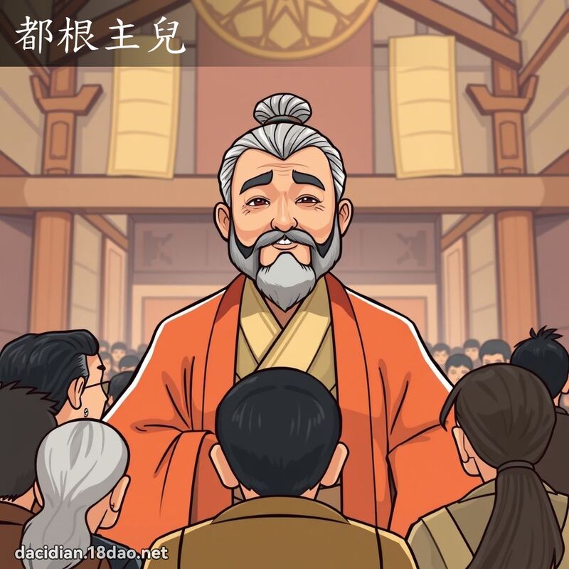 都根主兒 - 國語大辭典配圖